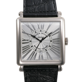 FRANCK MULLER フランクミュラー コピー マスタースクエアー 6000KSCDT RELIEF シルバー